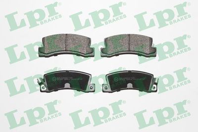 Комплект тормозных колодок, дисковый тормоз LPR 05P514