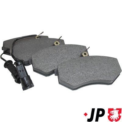 Bremžu uzliku kompl., Disku bremzes JP GROUP 1163602310