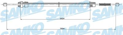 Trose, Stāvbremžu sistēma SAMKO C0736B
