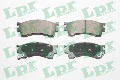 Комплект тормозных колодок, дисковый тормоз LPR 05P1017