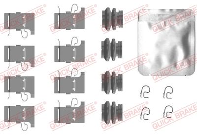 Комплектующие, колодки дискового тормоза QUICK BRAKE 109-0084