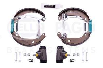 Bremžu loku komplekts HELLA PAGID 8DB 355 004-511