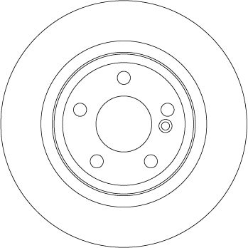 Тормозной диск TRW DF6634