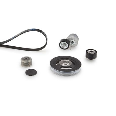 GATES K406PK1708 Ķīļrievu siksnu komplekts