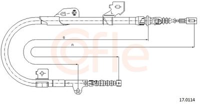 Trose, Stāvbremžu sistēma COFLE 17.0114