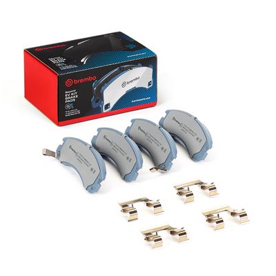 Bremžu uzliku kompl., Disku bremzes BREMBO P 54 017E