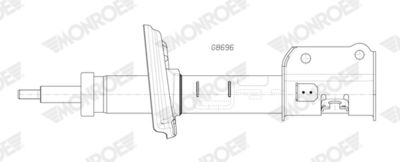 Amortizators MONROE G8696