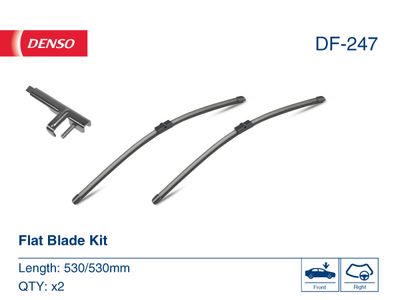 Stikla tīrītāja slotiņa DENSO DF-247