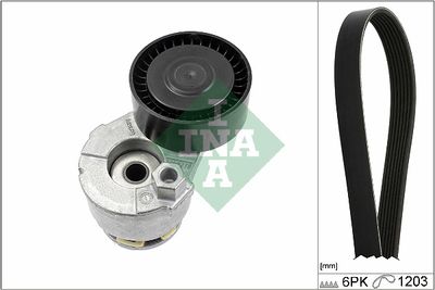 Поликлиновой ременный комплект Schaeffler INA 529 0009 10