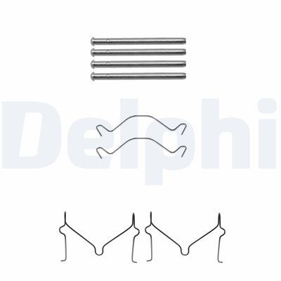 Piederumu komplekts, Disku bremžu uzlikas DELPHI LX0306