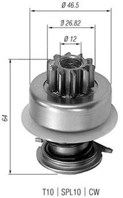 Zobrats, Starteris MAGNETI MARELLI 940113020053