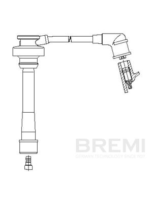 Augstsprieguma vads BREMI 338/26