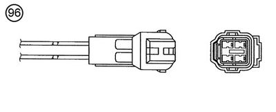 Lambda zonde NTK 90134