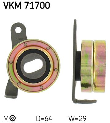 Натяжной ролик, ремень ГРМ SKF VKM 71700