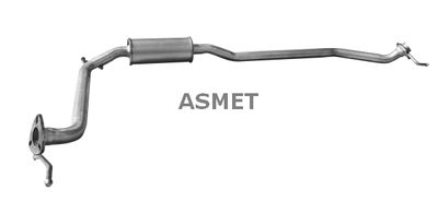 Средний глушитель выхлопных газов ASMET 13.031