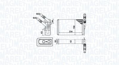 Siltummainis, Salona apsilde MAGNETI MARELLI 350218433000