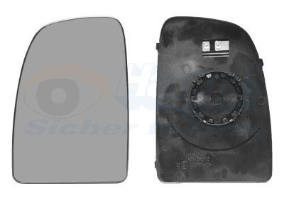 Spoguļstikls, Ārējais atpakaļskata spogulis VAN WEZEL 1651837