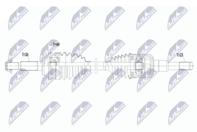 Приводной вал NTY NPW-FR-223