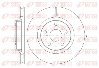 Тормозной диск REMSA 61259.10