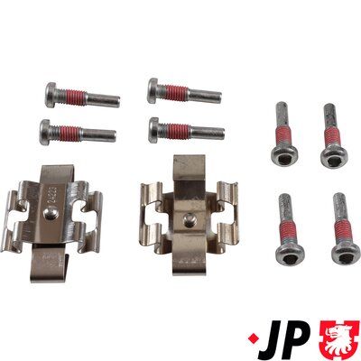 Комплектующие, колодки дискового тормоза JP GROUP 1464003410