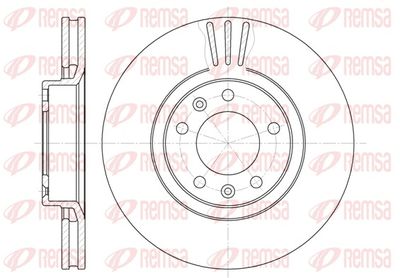 Тормозной диск REMSA 6307.10
