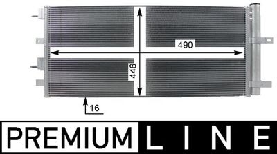 Kondensators, Gaisa kond. sistēma MAHLE AC 274 000P