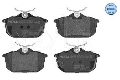 Bremžu uzliku kompl., Disku bremzes MEYLE 0252186115