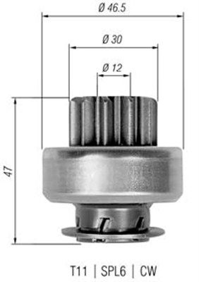 Zobrats, Starteris MAGNETI MARELLI 940113020320