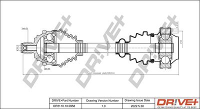 Приводной вал Dr!ve+ DP2110.10.0958