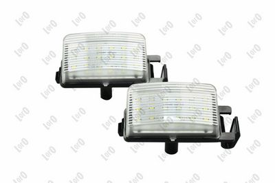 oświetlenie tablicy rej. LED L/P NISSAN ABAKUS L35-210-0003LED