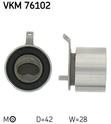 Натяжной ролик, ремень ГРМ SKF VKM 76102