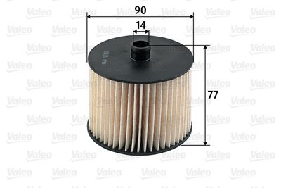 Топливный фильтр VALEO 587915