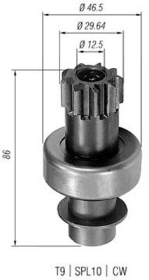 Zobrats, Starteris MAGNETI MARELLI 940113020090