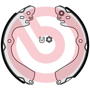 Комплект тормозных колодок BREMBO S 56 548