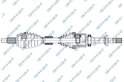 Приводной вал GSP 204191OL