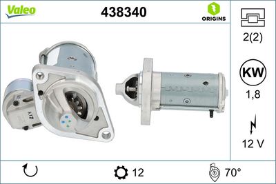 Starteris VALEO 438340