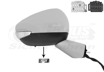 Наружное зеркало VAN WEZEL 0979816