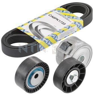 Поликлиновой ременный комплект SNR KA866.14