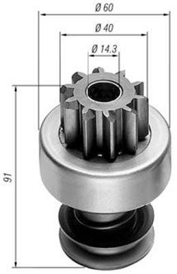 Zobrats, Starteris MAGNETI MARELLI 940113020028