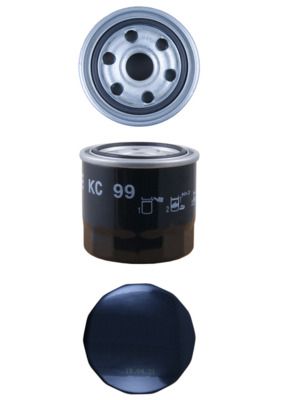 Degvielas filtrs MAHLE KC 99