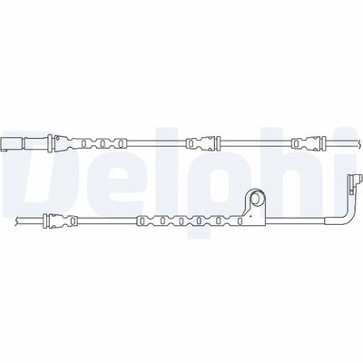 Indikators, Bremžu uzliku nodilums DELPHI LZ0226