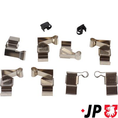 Piederumu komplekts, Disku bremžu uzlikas JP GROUP 4764002210