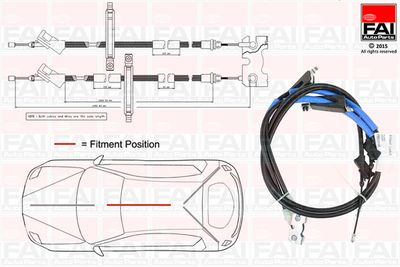 Trose, Stāvbremžu sistēma FAI AutoParts FBC0039