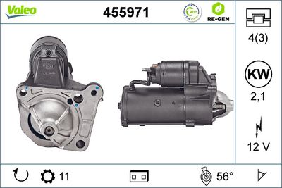 Starteris VALEO 455971