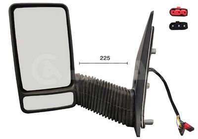 Ārējais atpakaļskata spogulis ALKAR 9247977