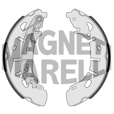 Bremžu loki MAGNETI MARELLI 360219198357