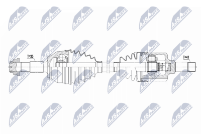 Приводной вал NTY NPW-CT-117