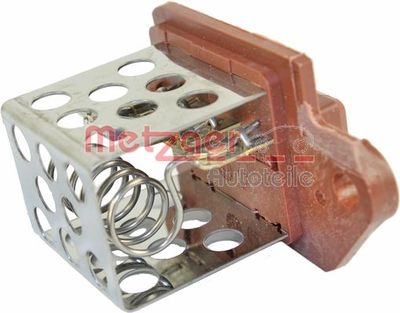 Доп.резистор, электродвигатель (вентилятор радиатора) METZGER 0917175