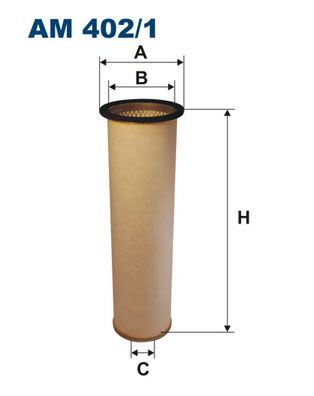 Sekundārā gaisa filtrs FILTRON AM 402/1W