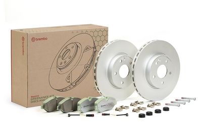 Bremžu komplekts, Disku bremzes BREMBO KT 10 029